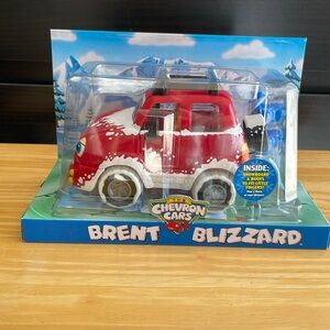 Chevron Brent Blizzard Collectible Toy Car with Snowboard from 2006
